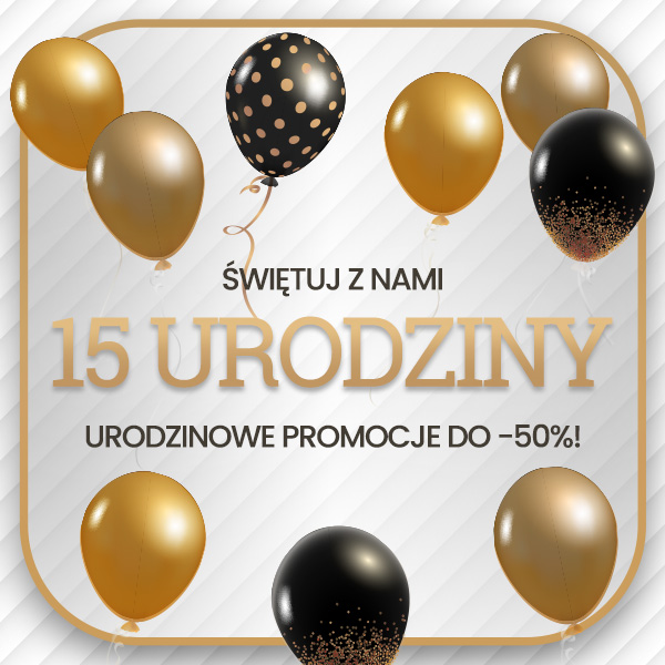 Urodzinowe szaleństwo – wyjątkowe promocje z okazji 15 lat PoYerbani.pl!
