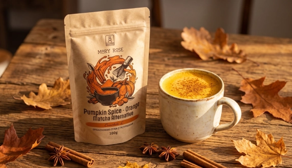 Orange Matcha Pumpkin Spice – jesienny rytuał w kubku