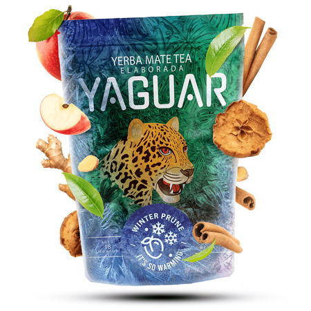 Zestaw Prezentowy Yerba Yaguar Winter Prune 500g