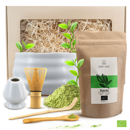 Zestaw Prezentowy do parzenia herbaty matcha