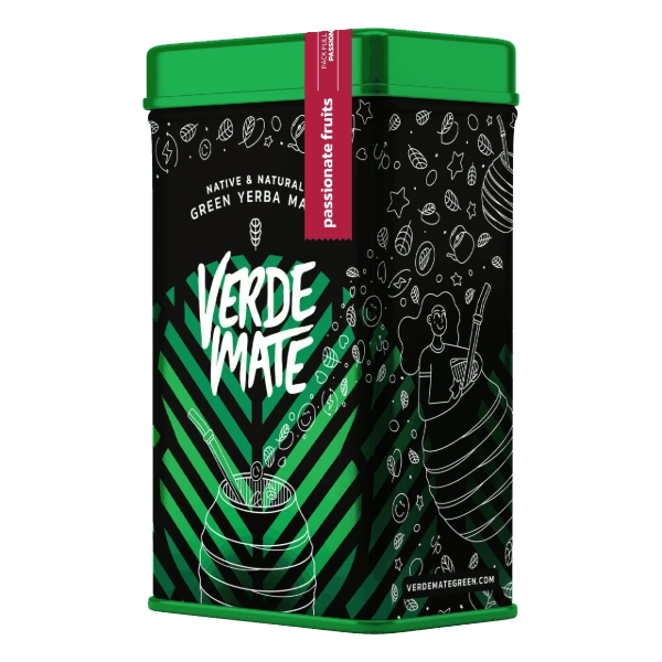 Yerbera – Puszka z Verde Mate Green Passionate Fruits 0,5 kg