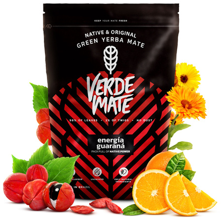 Zestaw Prezentowy Yerba Mate Verde Mate 400g 0,4kg Matero + Bombilla