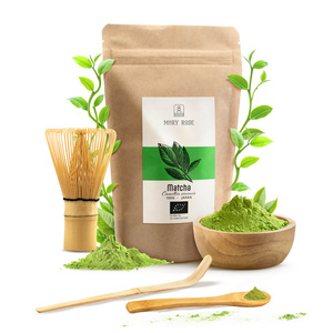 Zestaw Matcha BIO 100g + Chasen i Chashaku