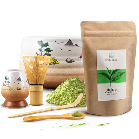 Zestaw do parzenia herbaty matcha