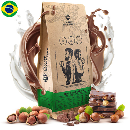 Coffee Broastery - Kawa ziarnista Brazil Mogiana Premium 1 kg