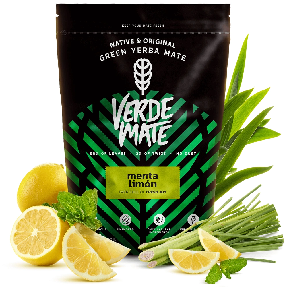 Verde Mate Green Menta Limón - Zbliżenie