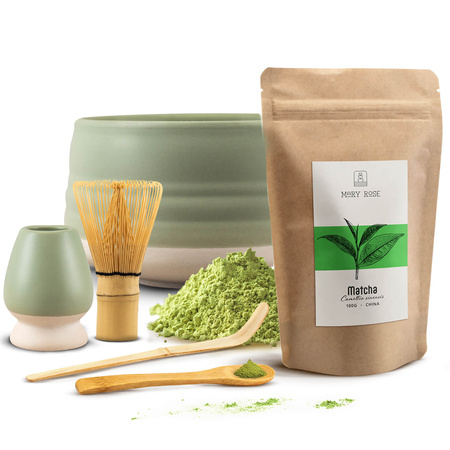 Zestaw do parzenia herbaty matcha