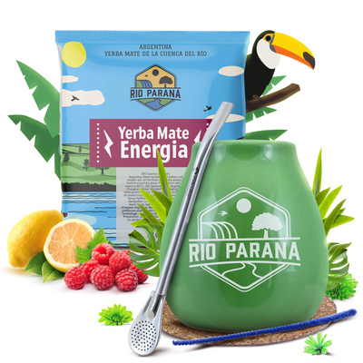 Zestaw yerba mate 50g + tykwa