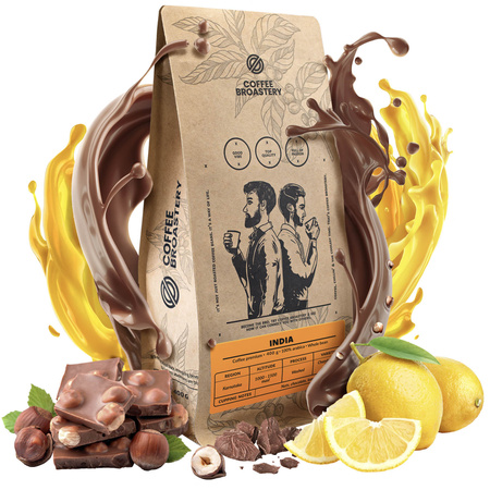 Coffee Broastery - Kawa ziarnista India Karnataka Premium 400 g