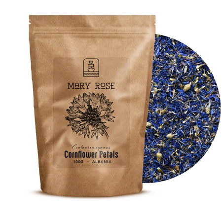 Mary Rose – Chaber Bławatek Niebieski 100 g – kwiat bławatka (płatki)