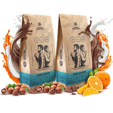 Zestaw kawa Coffee Broastery Brazil Guaxupe 2x1kg (2kg)