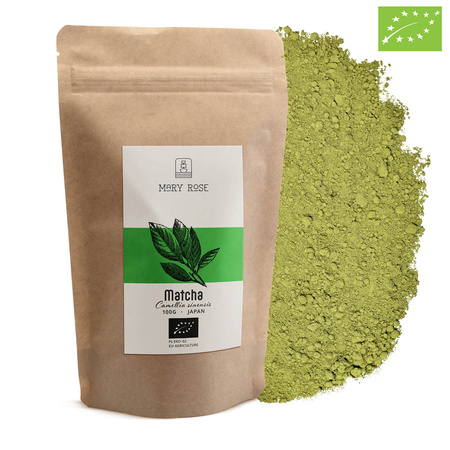 Zestaw Matcha BIO 100g + Chasen i Chashaku