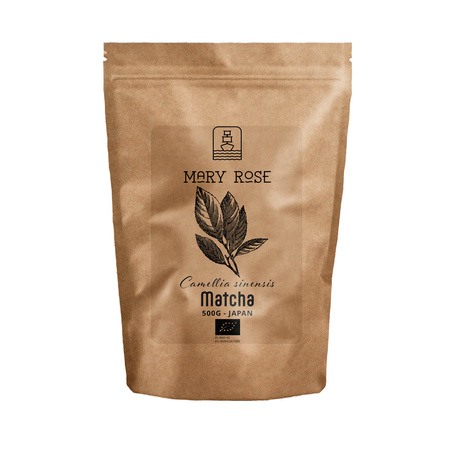 Mary Rose – Japońska Herbata Zielona Matcha (BIO) 500 g