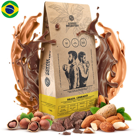 Zestaw kawa Coffee Broastery Colombia Medellin + Brazil Cerrado 2x1kg (2kg)