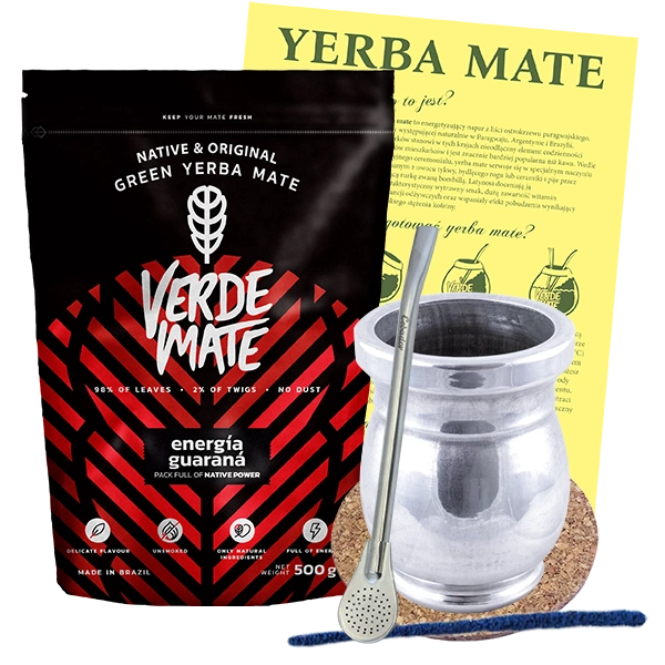 Zestaw Yerba Verde Mate Energia 0,5kg + Palo Santo