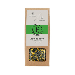 Aromantra x Mary Rose – Herbata zodiakalna – Ryby (zielona) 50 g