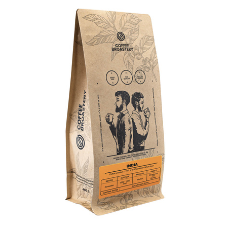 Coffee Broastery - Kawa ziarnista India Karnataka Premium 400 g