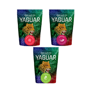 Zestaw Yerba Mate Yaguar różne rodzaje 3x500g