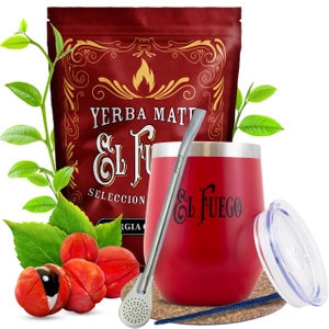 Zestaw Yerba Mate El Fuego Energia Guarana 0,5kg